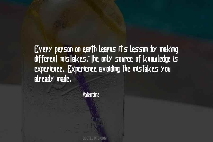 Knowledge Without Experience Quotes #207383