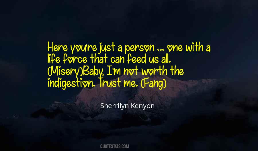 Not Just One Person Quotes #1053797