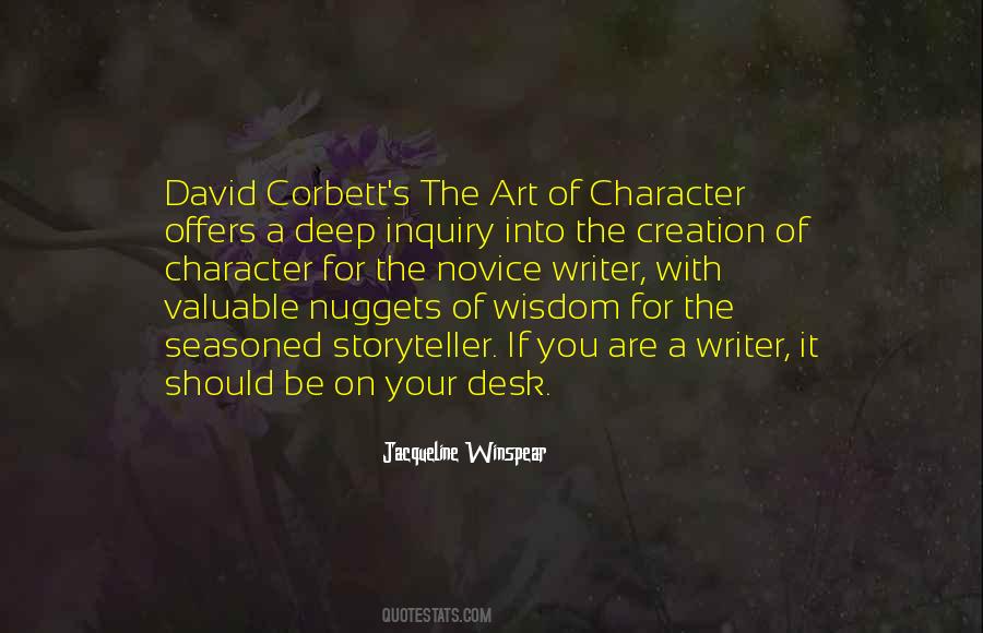 Character Creation Quotes #348517
