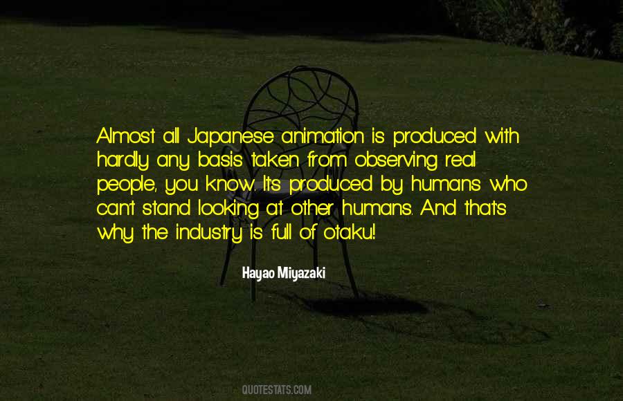 Quotes About Japanese Animation #14490