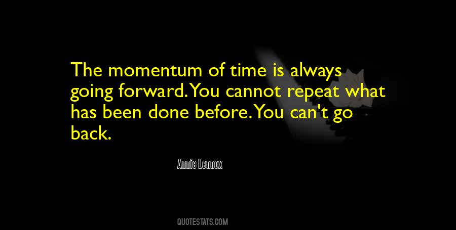 Always Go Forward Quotes #1760526