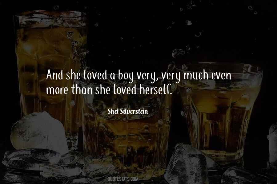 She Loved A Boy Quotes #1480792