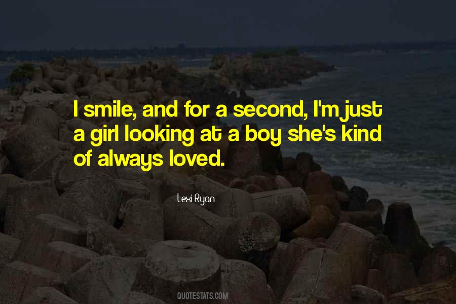 She Loved A Boy Quotes #1646519