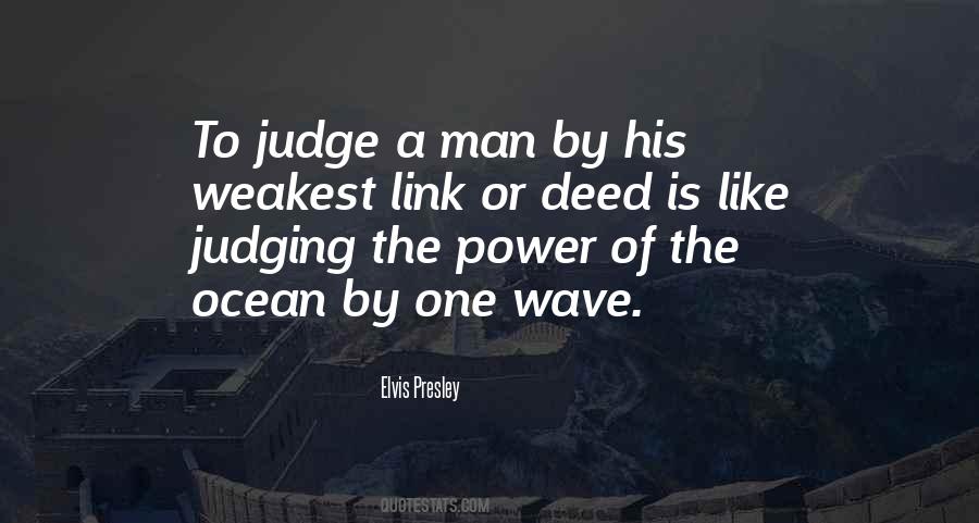 Judge A Man Quotes #231727