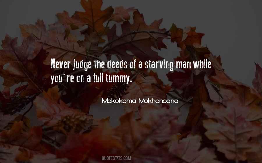 Judge A Man Quotes #594473