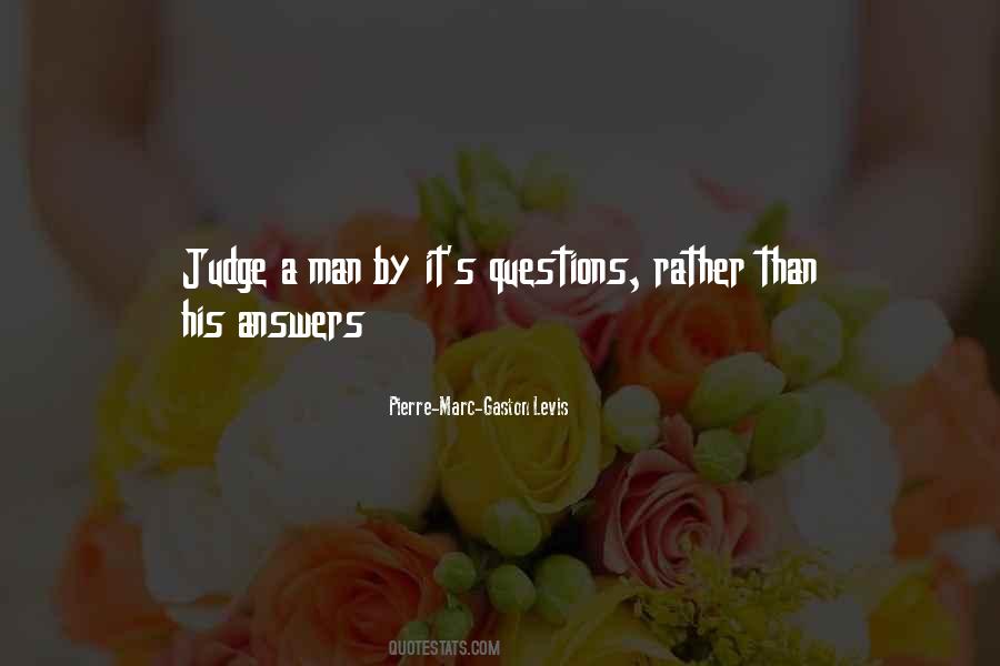 Judge A Man Quotes #960725