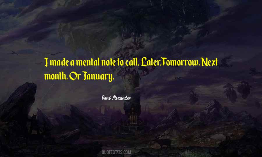 Quotes About January Month #1318745