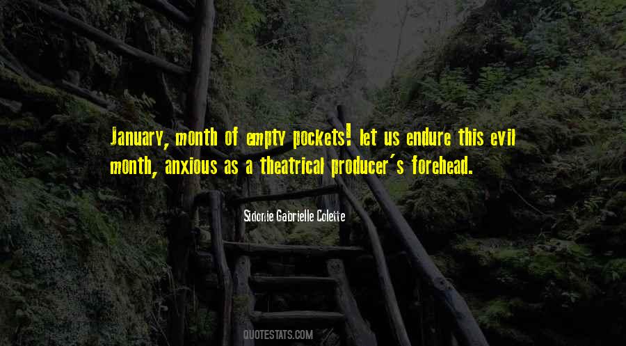 Quotes About January Month #980083