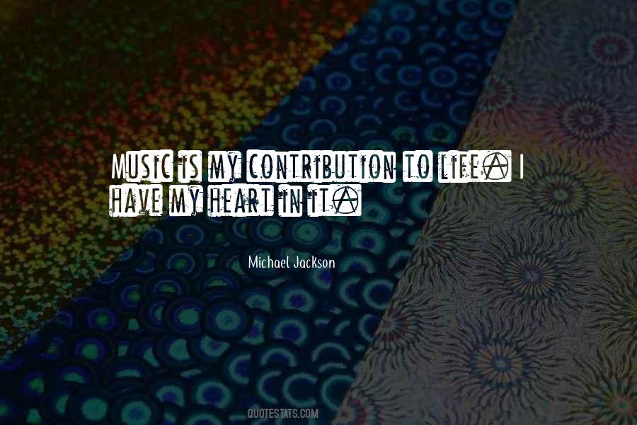 Michael Jackson Music Quotes #1547540