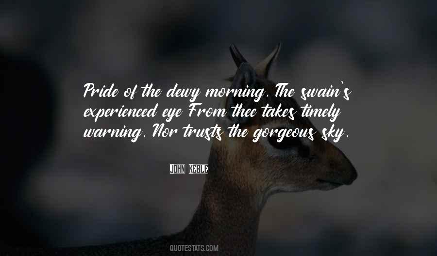 Dewy Morning Quotes #1825178