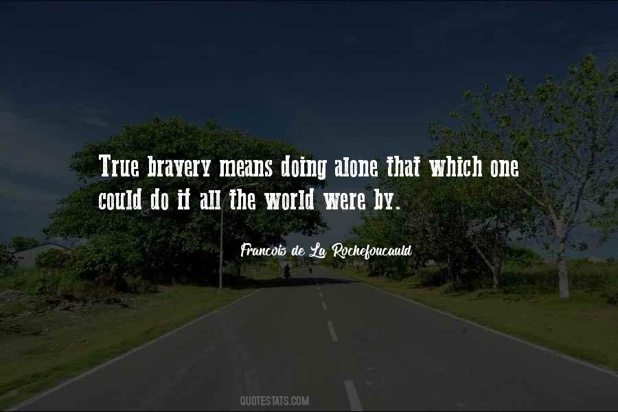You Are Alone In This World Quotes #73046