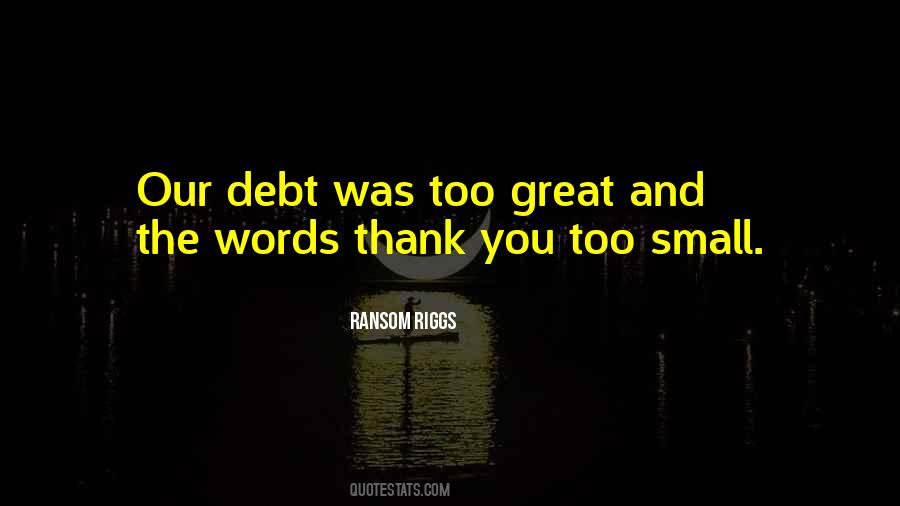 Thank You Too Quotes #996308