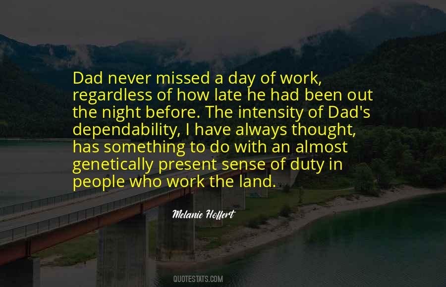 Work The Land Quotes #1733892