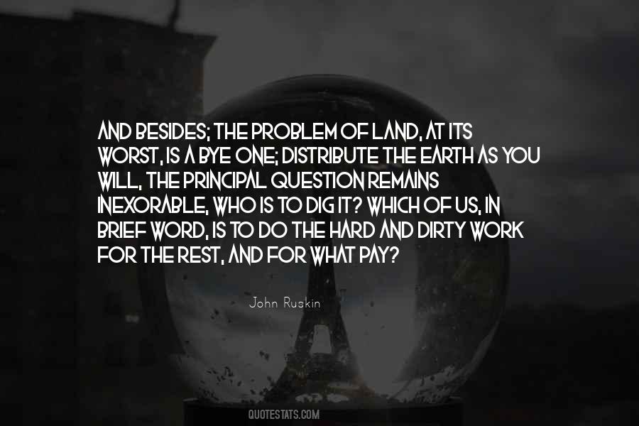 Work The Land Quotes #658781