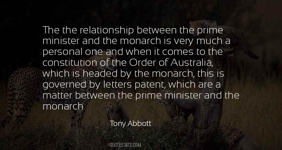 Best Prime Minister Quotes #153666