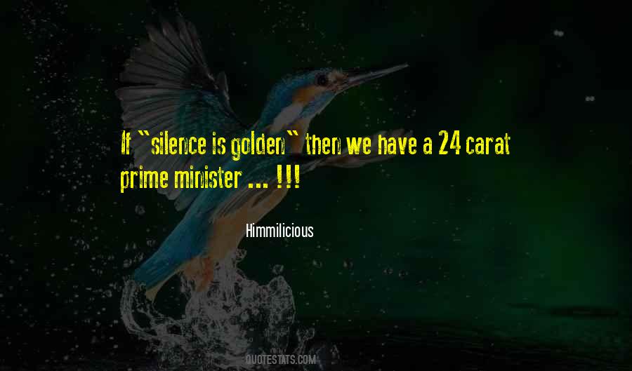 Best Prime Minister Quotes #164285