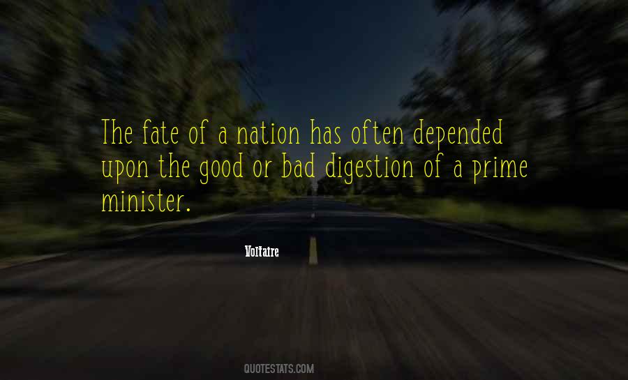 Best Prime Minister Quotes #59405