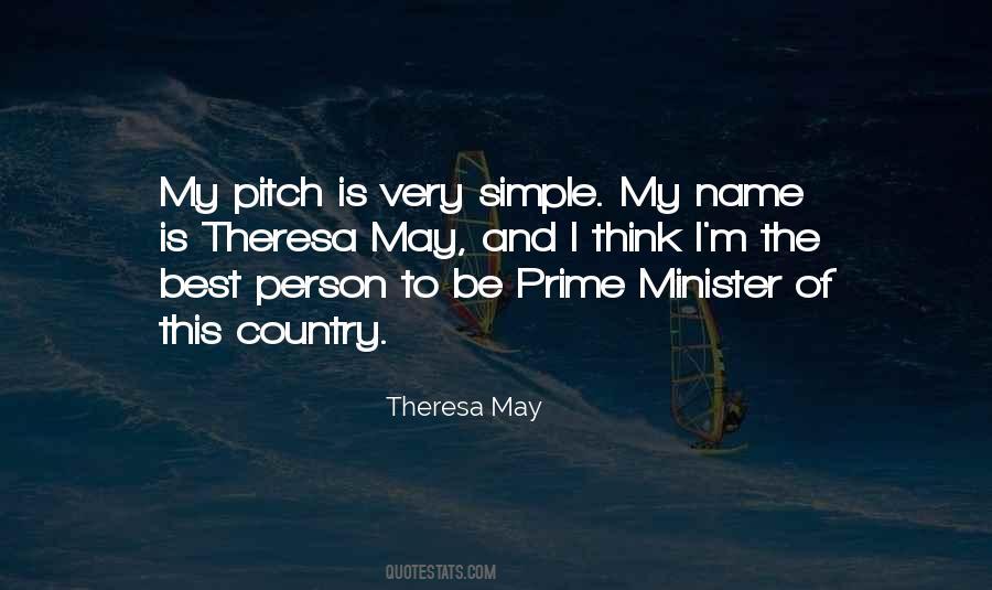 Best Prime Minister Quotes #996522