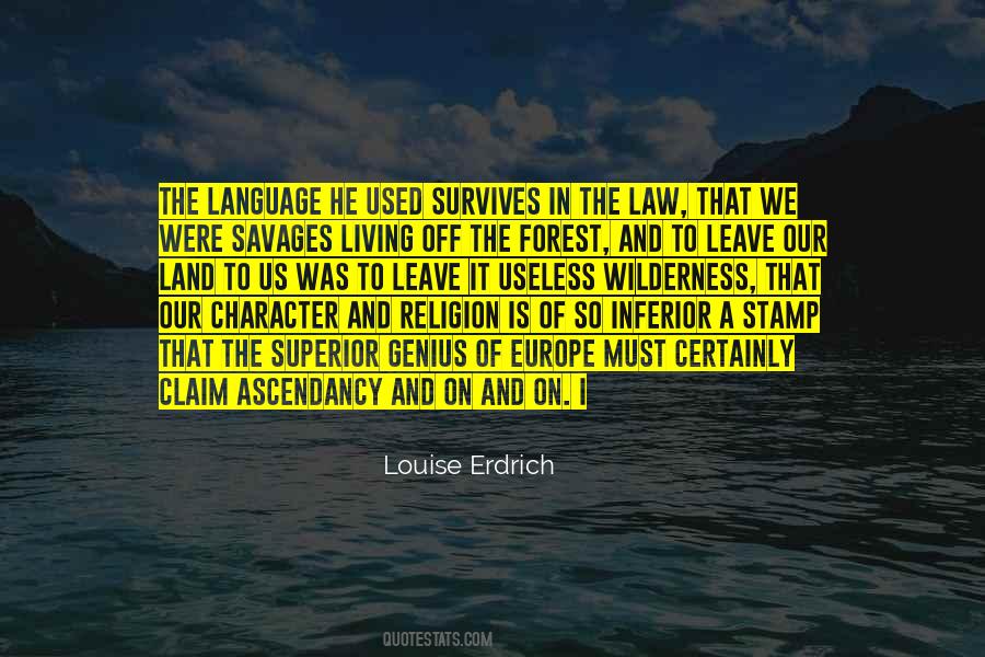 Living In The Wilderness Quotes #1048726