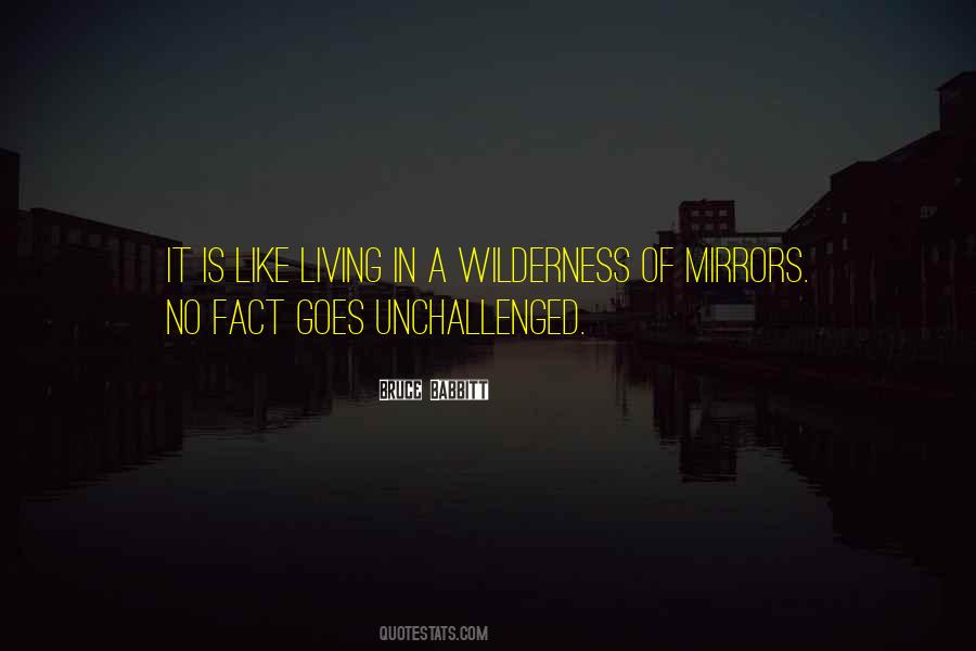 Living In The Wilderness Quotes #1545614
