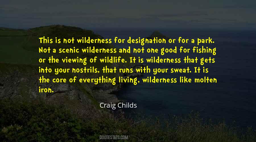 Living In The Wilderness Quotes #1830816