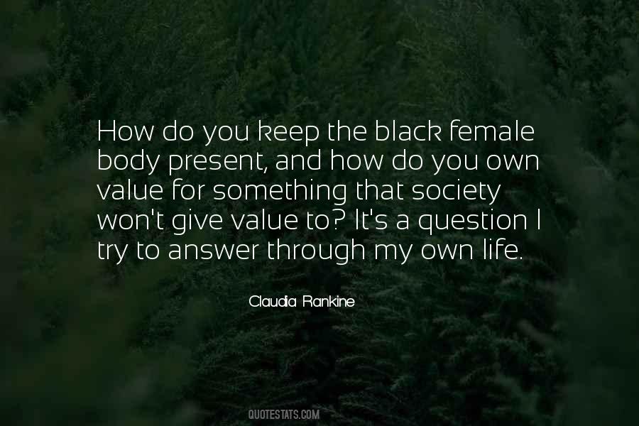 Own My Life Quotes #152564