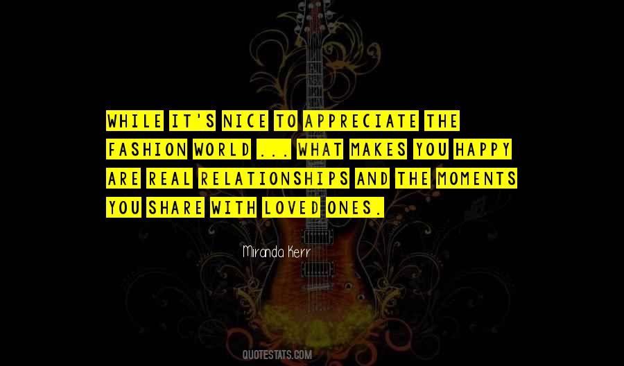 Nice To Be Loved Quotes #1837699