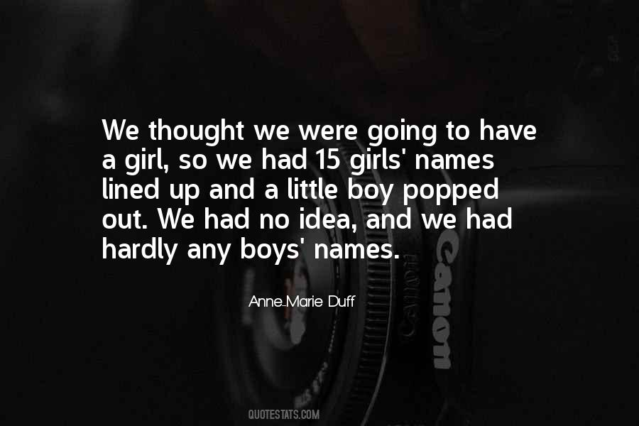 Boy Names Quotes #1034863