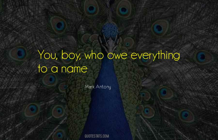 Boy Names Quotes #1201430