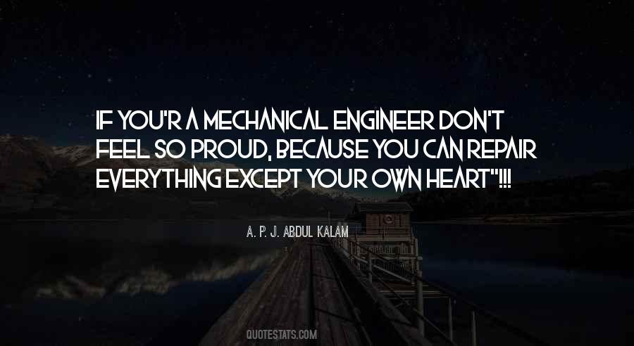 Mechanical Engineer And Love Quotes #956759