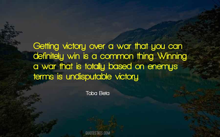 Victory Win Quotes #1456315