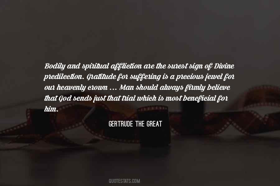 Spiritual Affliction Quotes #370663