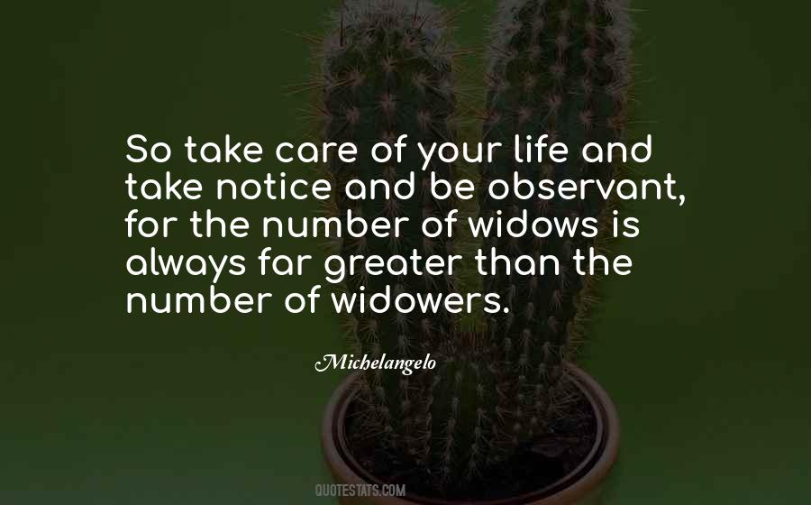 Take Care Of Your Life Quotes #1033669