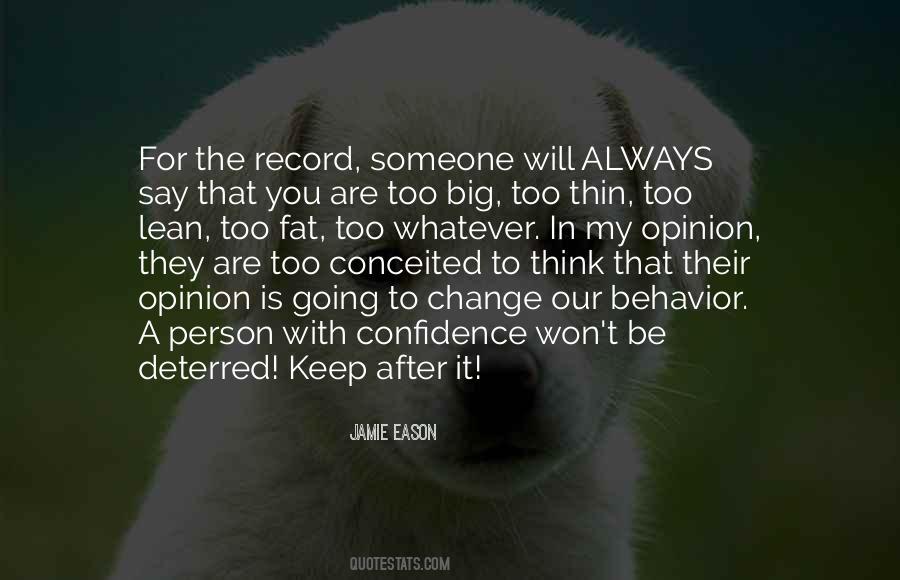 Confidence Vs Conceited Quotes #953097