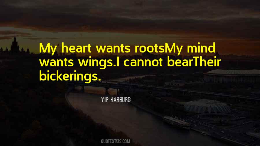 You Cant Have Roots And Wings Quotes #952981