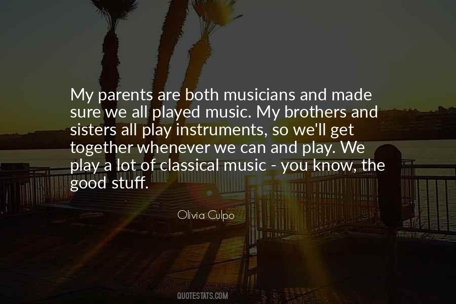 Music Parents Quotes #1247492