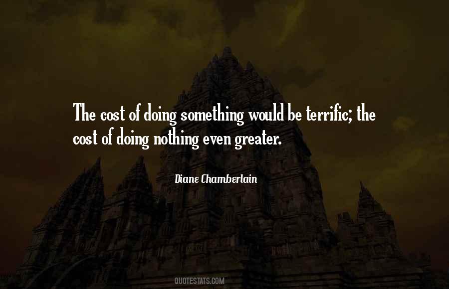 Something Doing Nothing Quotes #1379537