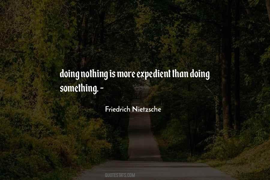 Something Doing Nothing Quotes #1693699