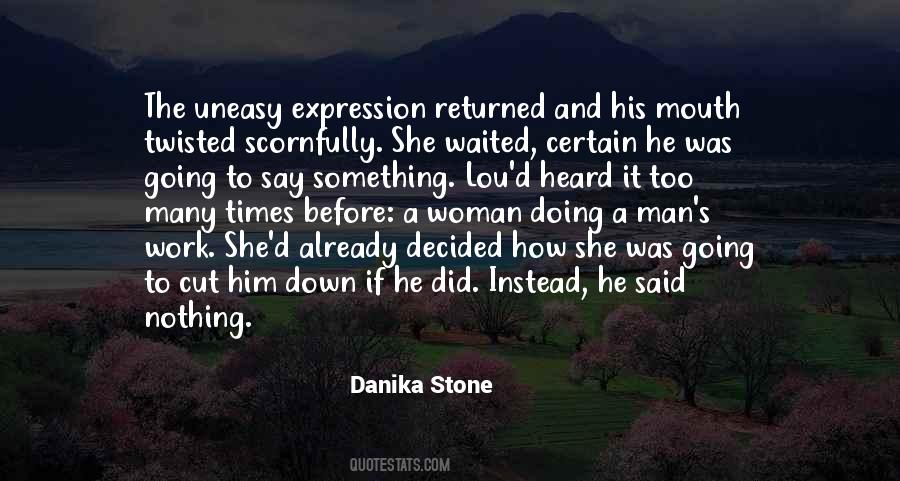 Something Doing Nothing Quotes #778189