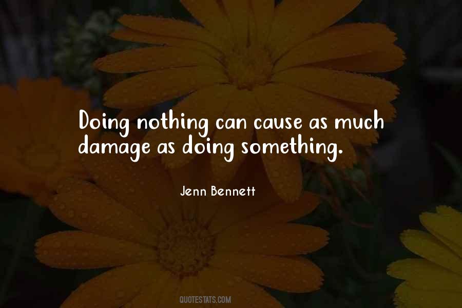 Something Doing Nothing Quotes #794727