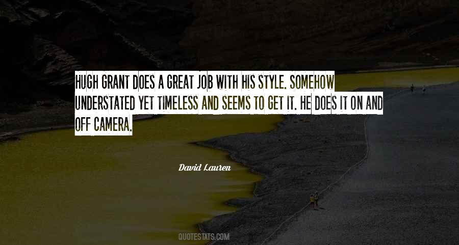 Great Style Quotes #507650