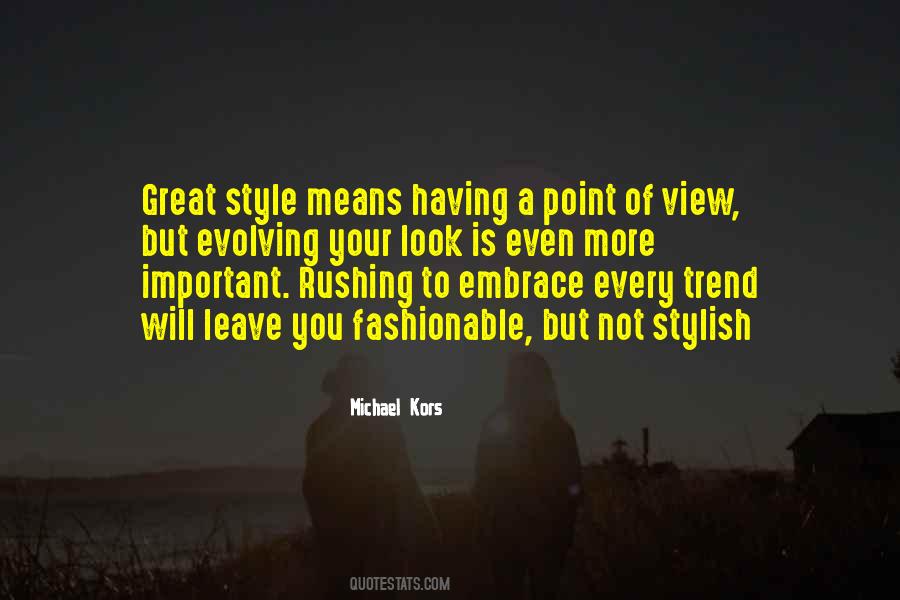 Great Style Quotes #739223