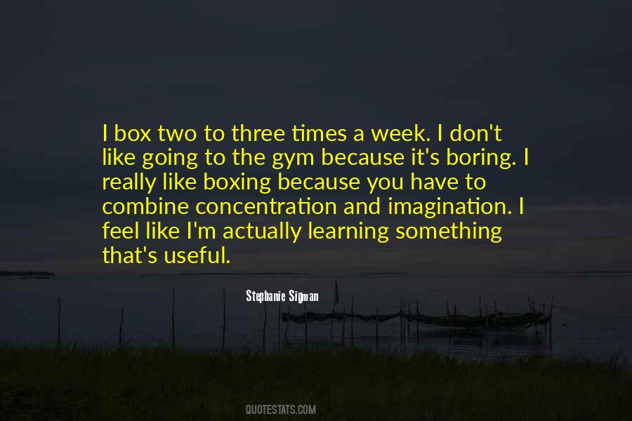 Boxing Gym Quotes #1215709