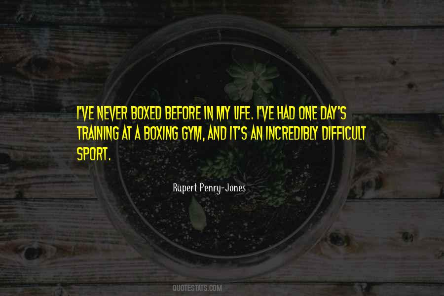 Boxing Gym Quotes #458129
