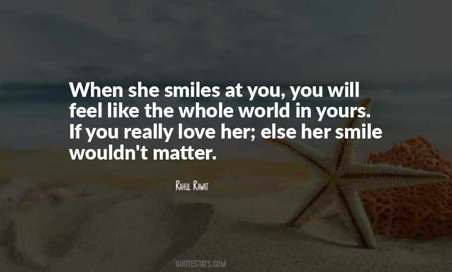 When You Love Her Quotes #504501