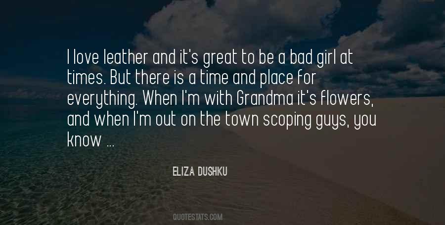 I Know I Am Bad Girl Quotes #131198