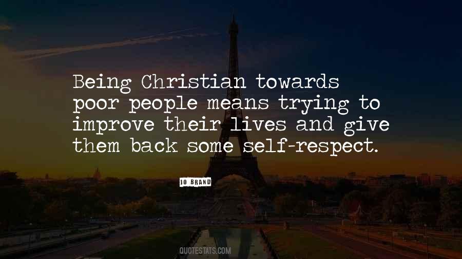 Respect To Self Quotes #1360009
