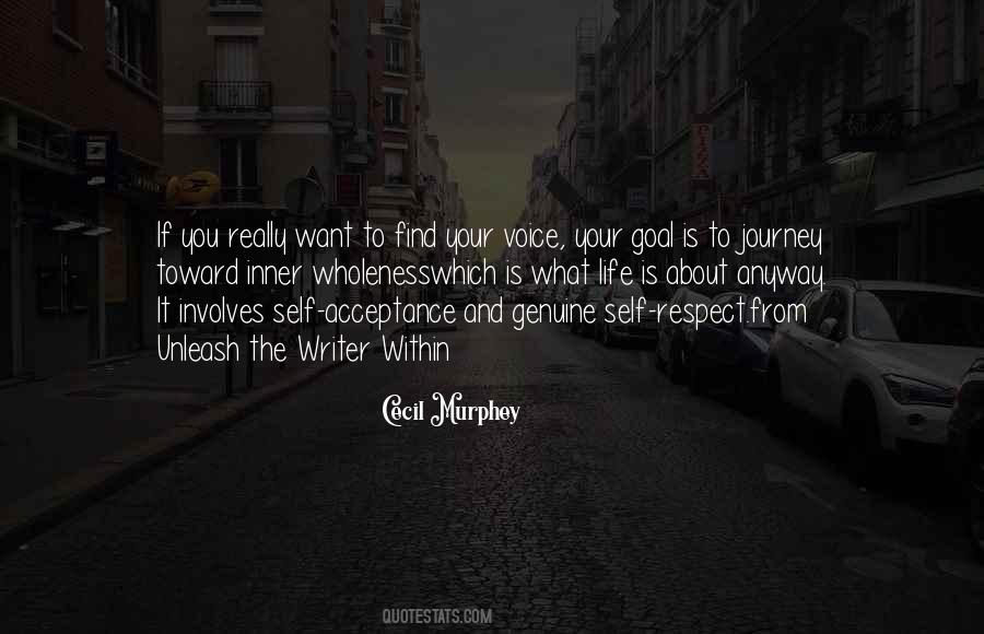 Respect To Self Quotes #1837247