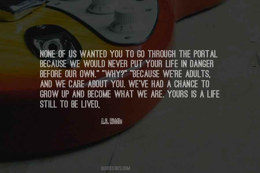 Why We Care Quotes #1010506