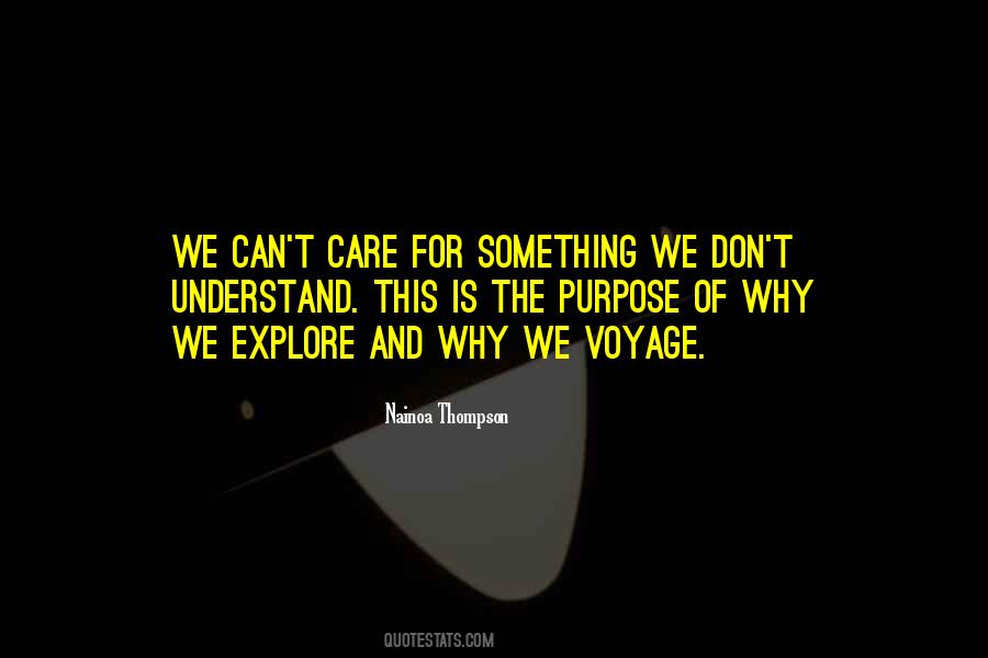 Why We Care Quotes #1630293